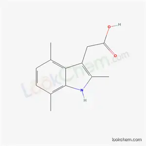 (2,4,7-트리메틸-1H-인돌-3-일)-아세트산