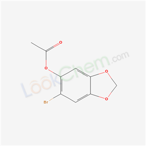 (6-bromobenzo[1,3]dioxol-5-yl) acetate cas  5460-53-7