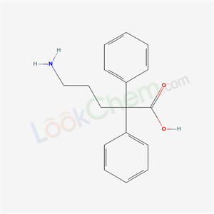 5-amino-2,2-diphenyl-pentanoic acid cas  6314-67-6