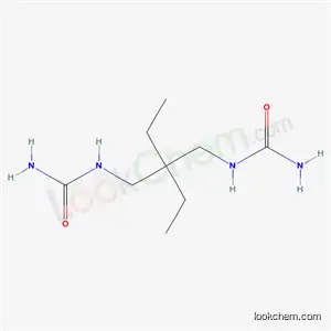 Molecular Structure of 5454-58-0 (1-{2-[(carbamoylamino)methyl]-2-ethylbutyl}urea (non-preferred name))