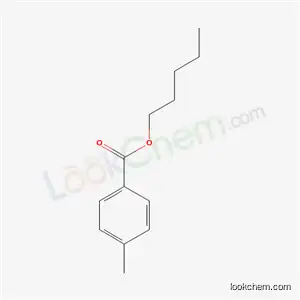 Molecular Structure of 6976-74-5 (pentyl 4-methylbenzoate)
