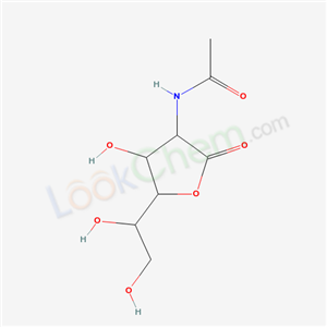 N-[5-(1,2-dihydroxyethyl)-4-hydroxy-2-oxo-oxolan-3-yl]acetamide cas  5469-77-2