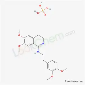 N-[2-(3,4-디메톡시페닐)에틸]-6,7-디메톡시-3,4-디히드로이소퀴놀린-1-아민, 인산