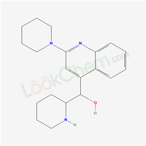 2-piperidyl-[2-(1-piperidyl)quinolin-4-yl]methanol cas  5466-34-2