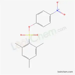 Molecular Structure of 5465-83-8 (4-nitrophenyl 2,4,6-trimethylbenzenesulfonate)
