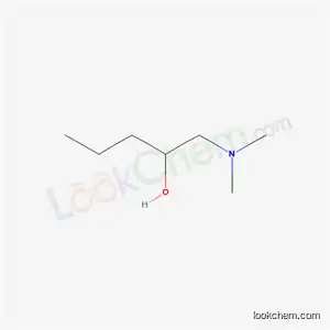 Molecular Structure of 5464-13-1 (1-(dimethylamino)pentan-2-ol)