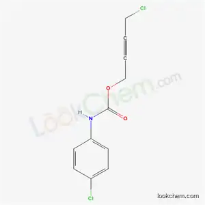Molecular Structure of 4835-23-8 (4-chlorobut-2-yn-1-yl (4-chlorophenyl)carbamate)