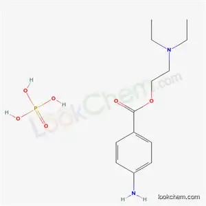 p-[[2-(디에틸암모니오)에톡시]카르보닐]아닐리늄 수소 인산염