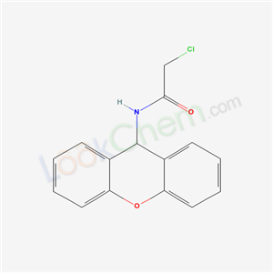 2-chloro-N-(9H-xanthen-9-yl)acetamide cas  33564-51-1