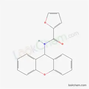 Molecular Structure of 6325-75-3 (N-(9H-xanthen-9-yl)furan-2-carboxamide)