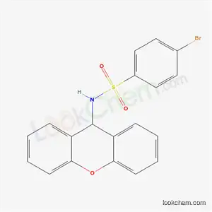 4-bromo-N-(9H-xanthen-9-yl)benzenesulfonamide