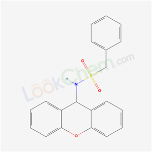 1-phenyl-N-(9H-xanthen-9-yl)methanesulfonamide cas  6326-05-2