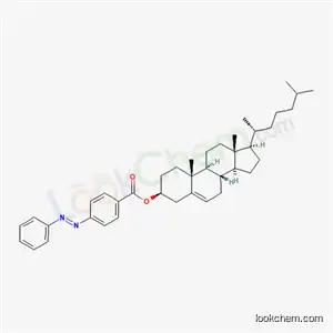 Molecular Structure of 24909-60-2 ((3beta)-cholest-5-en-3-yl 4-[(E)-phenyldiazenyl]benzoate)