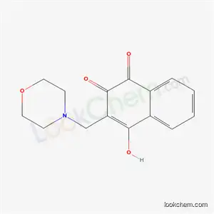 4-Hydroxy-3-(morpholin-4-ylmethyl)naphthalene-1,2-dione