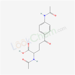 2-acetamido-5-(4-acetamidophenyl)-5-oxo-pentanoic acid