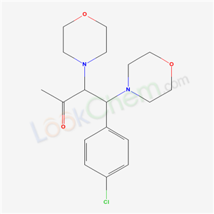 4-(4-chlorophenyl)-3,4-di(morpholin-4-yl)butan-2-one