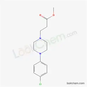 Molecular Structure of 6269-51-8 (methyl 3-[4-(4-chlorophenyl)piperazin-1-yl]propanoate)