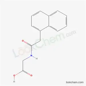 Molecular Structure of 6277-60-7 ((1-NAPHTHYLACETYL)AMINO]ACETIC ACID)