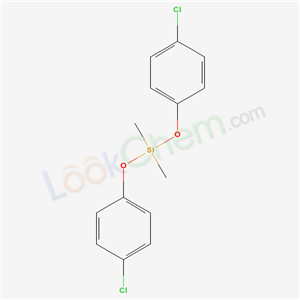 bis(4-chlorophenoxy)-dimethyl-silane cas  18414-46-5
