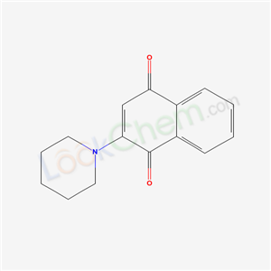1,4-Naphthalenedione, 2-(1-piperidinyl)-