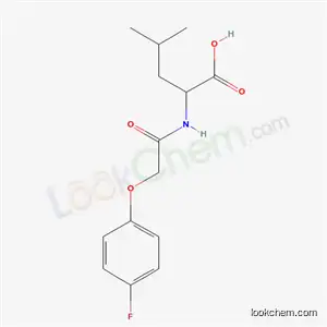 Molecular Structure of 1841-83-4 (N-[(4-fluorophenoxy)acetyl]leucine)
