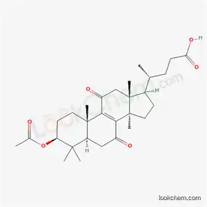 (3beta,5alpha)-3-(acetyloxy)-4,4,14-trimethyl-7,11-dioxochol-8-en-24-oic acid