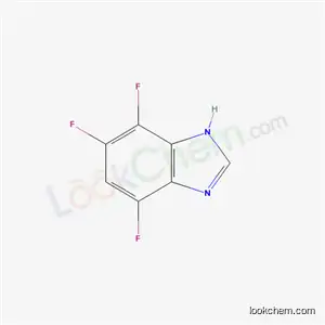 1H-Benzimidazole,4,5,7-trifluoro-(9CI)