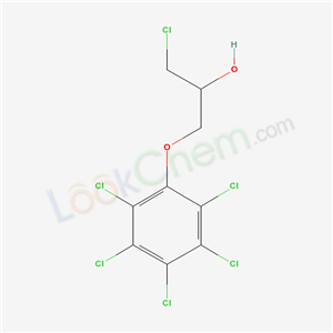 1-chloro-3-(2,3,4,5,6-pentachlorophenoxy)propan-2-ol cas  4769-72-6
