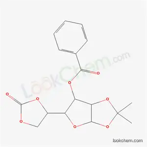 [2,2-Dimethyl-5-(2-oxo-1,3-dioxolan-4-yl)-3a,5,6,6a-tetrahydrofuro[2,3-d][1,3]dioxol-6-yl] benzoate