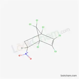 Molecular Structure of 6339-44-2 (1,2,3,4,7,7-hexachloro-5-nitrobicyclo[2.2.1]hept-2-ene)
