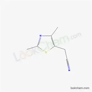 Molecular Structure of 50382-35-9 (2-(2,4-dimethylthiazol-5-yl)acetonitrile)