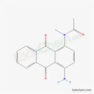 Molecular Structure of 6336-83-0 (N-(4-amino-9,10-dioxo-9,10-dihydroanthracen-1-yl)-N-methylacetamide)