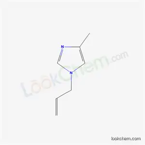 Molecular Structure of 6307-15-9 (4-methyl-1-(prop-2-en-1-yl)-1H-imidazole)