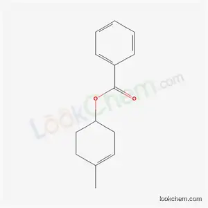Molecular Structure of 6308-91-4 ((4-Methyl-1-cyclohex-3-enyl) benzoate)