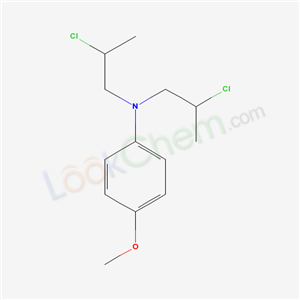 N,N-bis(2-chloropropyl)-4-methoxyaniline