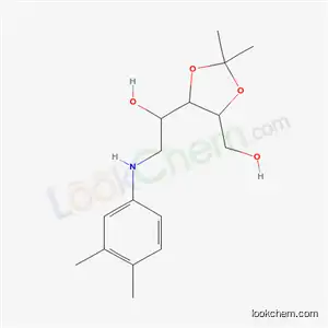 Molecular Structure of 6327-99-7 (1-deoxy-1-[(3,4-dimethylphenyl)amino]-3,4-O-(1-methylethylidene)pentitol)
