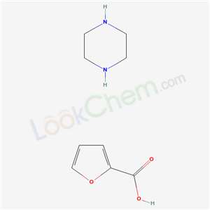 Furan-2-carboxylic acid; piperazine