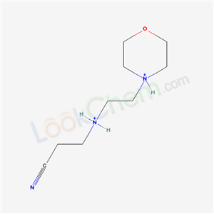 3-[(2-morpholin-4-ylethyl)amino]propanenitrile