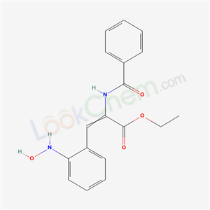 ethyl 2-benzamido-3-[2-(hydroxyamino)phenyl]prop-2-enoate