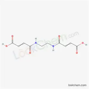 Molecular Structure of 7126-27-4 (3-[2-(3-carboxyprop-2-enoylamino)ethylcarbamoyl]prop-2-enoic acid)