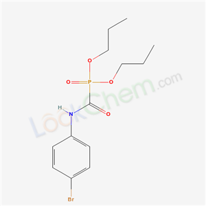 phosphonic acid, P-[[(4-bromophenyl)amino]carbonyl]-, dipropyl ester