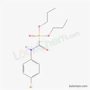 Molecular Structure of 6330-14-9 (phosphonic acid, P-[[(4-bromophenyl)amino]carbonyl]-, dipropyl ester)