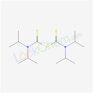 1-(dipropan-2-ylthiocarbamoylsulfanyl)-N,N-dipropan-2-yl-methanethioamide cas  4376-86-7