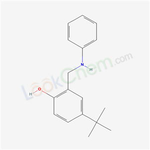 2-(anilinomethyl)-4-tert-butyl-phenol cas  6296-78-2