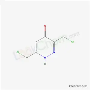 Molecular Structure of 40838-54-8 (4(1H)-Pyridazinone, 3,6-bis(chloromethyl)-)