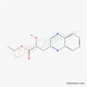 Ethyl 2-hydroxy-3-(2-quinoxalinyl)propanoate