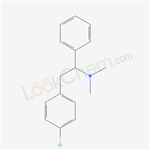 2-(4-chlorophenyl)-N,N-dimethyl-1-phenylethanamine