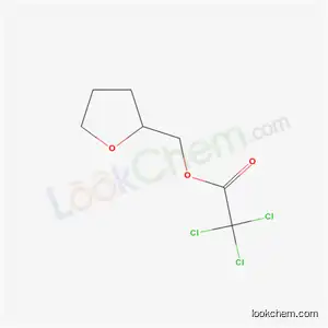 Molecular Structure of 4743-27-5 (tetrahydrofuran-2-ylmethyl trichloroacetate)