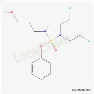 3-[[Bis(2-chloroethyl)amino-phenoxyphosphoryl]amino]propan-1-ol