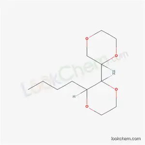 Molecular Structure of 6963-13-9 (2-butyl-3-(1,4-dioxan-2-yl)-1,4-dioxane)